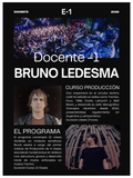 PERSONALIZADO: CLASES DE PRODUCCIÓN MUSICAL ONLINE CON BRUNO LEDESMA