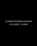 Clases Personalizadas 1:1 - 4 Clases / 8 Horas - 4 Ensayos - 8 Horas